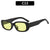 Unisex Fashion Solid Color Ac Square Full Frame Sunglasses