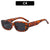 Unisex Fashion Solid Color Ac Square Full Frame Sunglasses