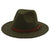 Unisex Fashion Solid Color Big Eaves Cloche Hat