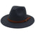 Unisex Fashion Solid Color Big Eaves Cloche Hat