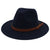 Unisex Fashion Solid Color Big Eaves Cloche Hat