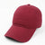 Unisex Fashion Solid Color Curved Eaves Baseball Cap