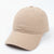 Unisex Fashion Solid Color Curved Eaves Baseball Cap