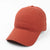 Unisex Fashion Solid Color Curved Eaves Baseball Cap