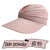 Unisex Fashion Solid Color Flat Eaves Sun Hat