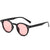 Unisex Fashion Solid Color Pc Round Frame Full Frame Sunglasses