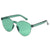 Unisex Fashion Solid Color Pc Round Frame Sunglasses