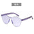 Unisex Fashion Solid Color Pc Round Frame Sunglasses