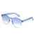 Unisex Fashion Solid Color Pc Round Frame Sunglasses