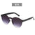 Unisex Fashion Solid Color Pc Round Frame Sunglasses