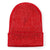 Unisex Fashion Solid Color Rhinestone Crimping Wool Cap