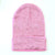 Unisex Fashion Solid Color Rhinestone Crimping Wool Cap