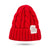 Unisex Fashion Solid Color Stripe Eaveless Wool Cap