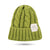 Unisex Fashion Solid Color Stripe Eaveless Wool Cap