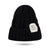 Unisex Fashion Solid Color Stripe Eaveless Wool Cap