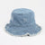 Unisex Fashion Solid Color Wide Eaves Bucket Hat