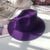 Unisex Fashion Solid Color Wide Eaves Felt Hat