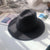 Unisex Fashion Solid Color Wide Eaves Felt Hat