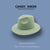 Unisex Fashion Solid Color Wide Eaves Felt Hat