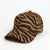 Unisex Fashion Zebra Leopard Cartoon Curved Eaves Baseball Cap