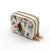 Unisex Flower Pu Leather Zipper Coin Purses