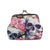 Unisex Flower Skull Pu Leather Clasp Frame Wallets