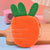 Unisex Fruit Plush Zipper Kids Wallets