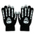 Unisex Funny Skull Gloves