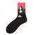 Unisex Funny Streetwear Color Block Cotton Spandex Crew Socks A Pair