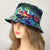 Unisex Hawaiian Beach Mushroom Printing Wide Eaves Bucket Hat