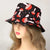 Unisex Hawaiian Beach Mushroom Printing Wide Eaves Bucket Hat