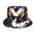 Unisex Hip-hop 3d Print Color Block Elephant Flat Eaves Bucket Hat