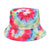 Unisex Hip-hop 3d Print Color Block Elephant Flat Eaves Bucket Hat