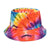 Unisex Hip-hop 3d Print Color Block Elephant Flat Eaves Bucket Hat