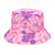 Unisex Hip-hop 3d Print Color Block Elephant Flat Eaves Bucket Hat