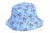 Unisex Hip-hop Commute Bear Strawberry Butterfly Printing And Dyeing Printing Wide Eaves Bucket Hat