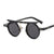 Unisex Hip-hop Geometric Pc Round Frame Full Frame Sunglasses