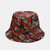 Unisex Hip-hop Retro Color Block Wide Eaves Bucket Hat