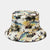 Unisex Hip-hop Retro Color Block Wide Eaves Bucket Hat