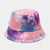 Unisex Hip-hop Retro Color Block Wide Eaves Bucket Hat