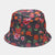 Unisex Hip-hop Retro Color Block Wide Eaves Bucket Hat