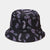 Unisex Hip-hop Retro Color Block Wide Eaves Bucket Hat