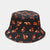 Unisex Hip-hop Retro Color Block Wide Eaves Bucket Hat