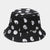 Unisex Hip-hop Retro Color Block Wide Eaves Bucket Hat