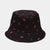 Unisex Hip-hop Retro Color Block Wide Eaves Bucket Hat