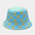 Unisex Hip-hop Retro Color Block Wide Eaves Bucket Hat