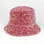 Unisex Hip-hop Retro Streetwear Colorful Sequins Wide Eaves Bucket Hat