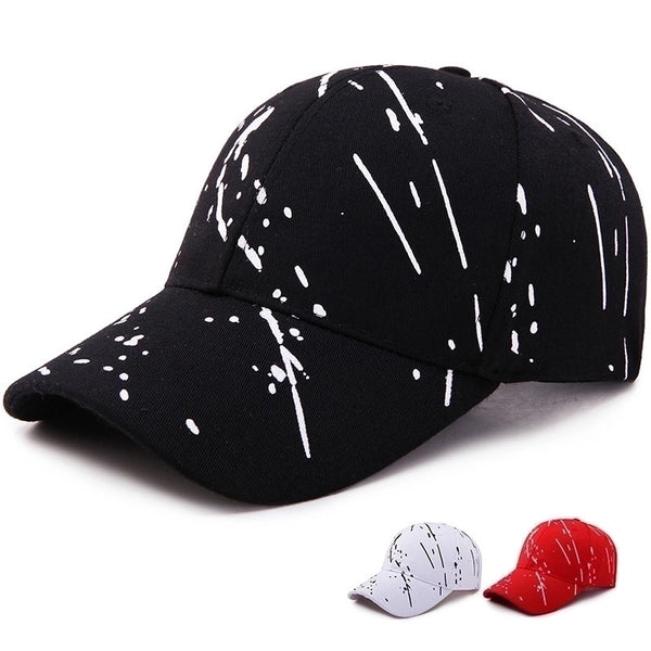 Unisex Hip-hop Retro Streetwear Graffiti Curved Eaves Baseball Cap