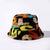 Unisex Hip-hop Retro Streetwear Letter Printing Wide Eaves Bucket Hat