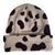 Unisex Hip-hop Vintage Style Cow Pattern Zebra Leopard Crimping Wool Cap